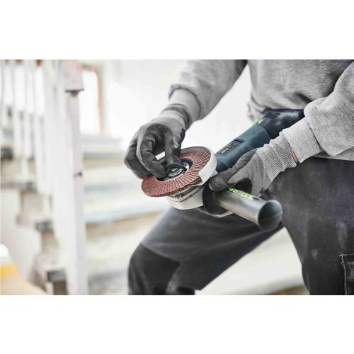 Meuleuse d'angle 18 V AGC 18-125 5,0 EBI-Plus + 2 batteries 5 Ah + chargeur en coffret Systainer SYS3 FESTOOL 577700 photo du produit Secondaire 4 L