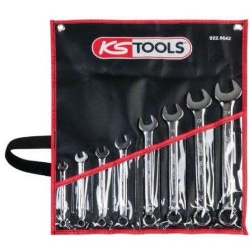 Jeu de 8 clés mixtes métriques - en trousse 955 g KS TOOLS 922.0042 photo du produit