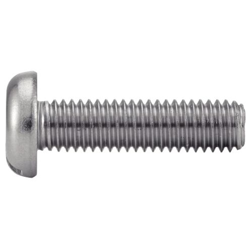 Vis à métaux tête cylindrique bombée large fendue A2 DIN 85 3X8 boîte de 200 ACTON 622113X8 photo du produit Secondaire 2 L