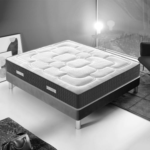 Matelas à mémoire de forme orthopédique NEW ROYAL à 11 zones de confort 80x200cm - 30cm de hauteur pas cher Secondaire 3 L