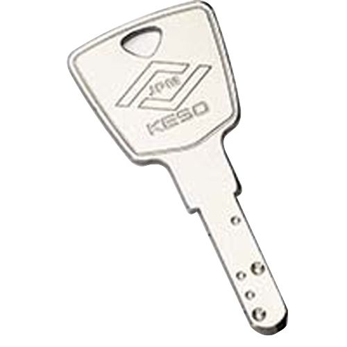 Cylindre &agrave; bouton standard KESO 2000 60 mm finition Gris JPM 21819C-02-0ASN photo du produit Secondaire 1 L
