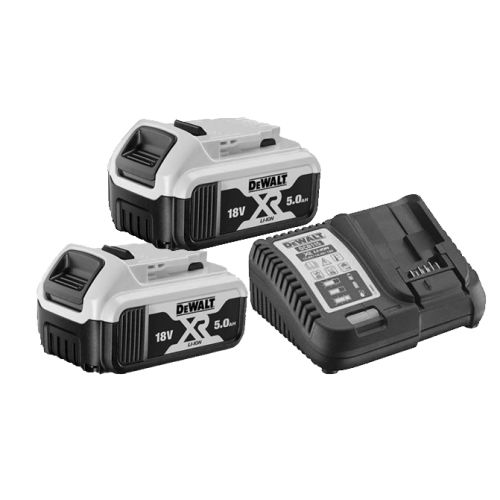 Visseuse à chocs sans fil XR 18 V + 2 batteries 5Ah + chargeur + coffret Tstak - DEWALT - DCF888P2B pas cher Secondaire 2 L