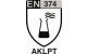 Picto EN 374-AKLPT