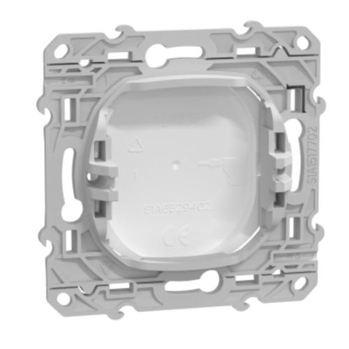 Obturateur OVALIS blanc - SCHNEIDER ELECTRIC - S320666 pas cher Secondaire 4 L