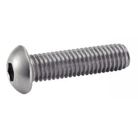 Vis à métaux Acton tête bombée 6 pans creux inox A2 ISO 7380 photo du produit Principale M
