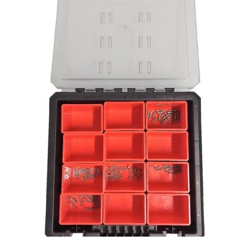 Malette organisateur SCM à 12 compartiments amovibles 400 mm KS TOOLS 850.0379 photo du produit Secondaire 2 L