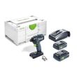 Visseuse à chocs 18 V TID 18 HPC 4,0 I-Plus + 2 batteries 4 Ah + chargeur rapide + coffret SYSTAINER FESTOOL 576482 photo du produit