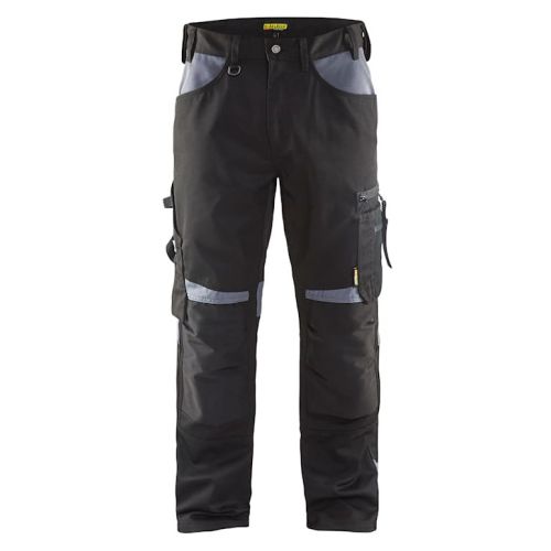 Pantalon artisan noir/gris clair taille 48C - BL&Aring;KL&Auml;DER - 155618609994D104 pas cher
