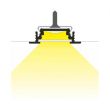 Profilé rainure pour bandeaux LED aluminium brut 1 m MIIDEX LIGHTING 9820 photo du produit Secondaire 1 S
