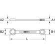 Clé polygonale CHROMEPLUS extra-longues 22 x 24 mm KS TOOLS 518.0828 photo du produit Secondaire 1 S