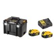 Pack 2 outils 18 V XR (DCD796 + DCG405) + 2 batteries 5 Ah + chargeur + coffret T-STAK DEWALT DCK2080P2T-QW photo du produit Secondaire 4 S