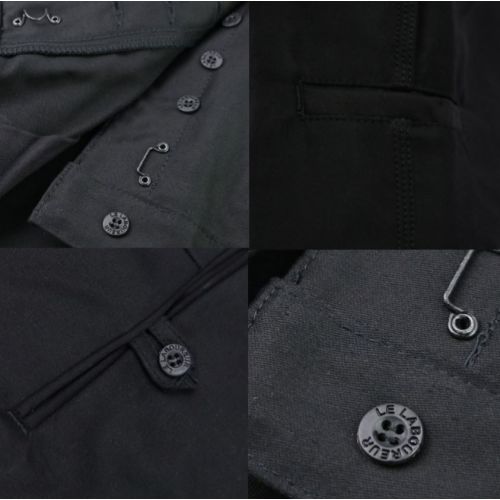 Pantalon noir taille basse 36 LABOUREUR 2110-1100-1000-36 photo du produit Secondaire 1 L