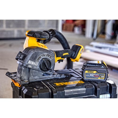 Rainureuse à béton 54 V XR FLEXVOLT BRUSHLESS + 2 batteries 2 Ah + chargeur + coffret T-STAK DEWALT DCG200T2-QW photo du produit Secondaire 15 L