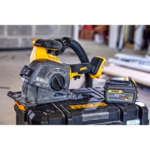 Rainureuse à béton 54 V XR FLEXVOLT BRUSHLESS + 2 batteries 2 Ah + chargeur + coffret T-STAK DEWALT DCG200T2-QW photo du produit Secondaire 14 L