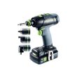 Perceuse-visseuse 18V T 18+3 HPC 4,0 I-Set + 2 batteries 4.0Ah + chargeur + coffret Systainer 3 - FESTOOL - 576989 pas cher Secondaire 1 S