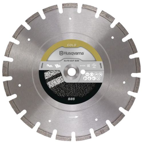 Disque diamanté ELITE-CUT S85 300 12 25,4 / 20 HUSQVARNA 536503610 photo du produit Principale L