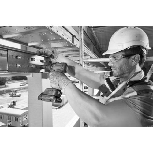 Combo kit 3 machines 18V (GWS7/GSB45/GDX200) + 2 batteries 5Ah + sac - BOSCH - 0615990N31 pas cher Secondaire 6 L