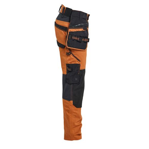 Pantalon artisan stretch STRIKER rouille/noir T38L - BL&Aring;KL&Auml;DER - 197011494099C144 pas cher Secondaire 2 L