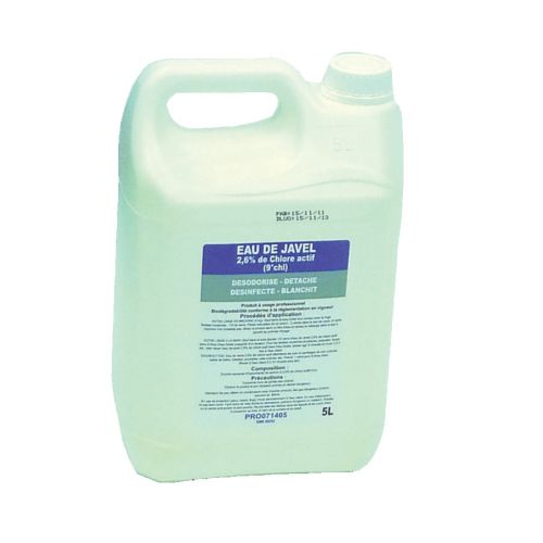 Carton de 3 bidons d'eau de javel en 5 l 3410280008998 photo du produit Principale L