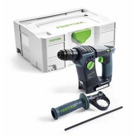 Perforateur 18V Festool BHC 18 Li-Basic (sans batterie ni chargeur) en coffret  SYSTAINER SYS 2 T-LOC - 574723 photo du produit Principale M