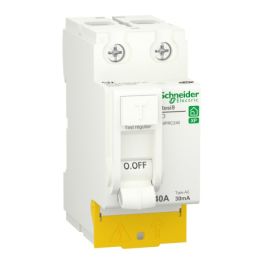 Interrupteur différentiel RESI9 Schneider Electric 30 mA 2P peignable photo du produit Principale M