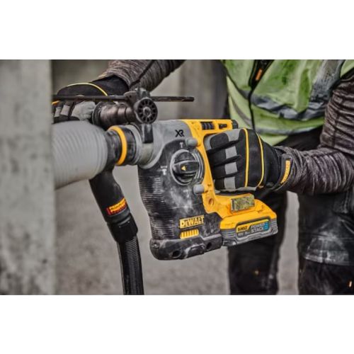 Perforateur SDS Plus 18 V XR brushless + 2 batteries 5 Ah + chargeur + coffret T-STAK DEWELT DCH273H2T-QW photo du produit Secondaire 4 L