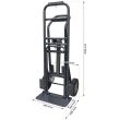 Diable / chariot Stockman acier 3 en 1 250 / 350 kg - STA3 photo du produit Secondaire 2 S
