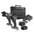Pack 2 outils 18V (M18 FPD3 + M18 FID3) + 2 batteries 5Ah + chargeur + coffret HD BOX - MILWAUKEE- 4933480873 pas cher