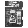 Testeur chlorine 4 en 1 + Shock - AQUACHEK - AQC-470-5016 pas cher