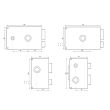Serrure 3 points en applique MX4500 Y8C photo du produit Secondaire 1 S