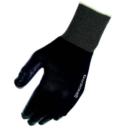Gants enduit nitrile noir T.10 - SINGER - NYM213NIB pas cher