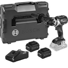 Perceuse-visseuse 18V Bosch GSR 18V-110 C + 2 batteries 5,5 Ah + chargeur + L-Boxx - 06019G0105 pas cher Principale M