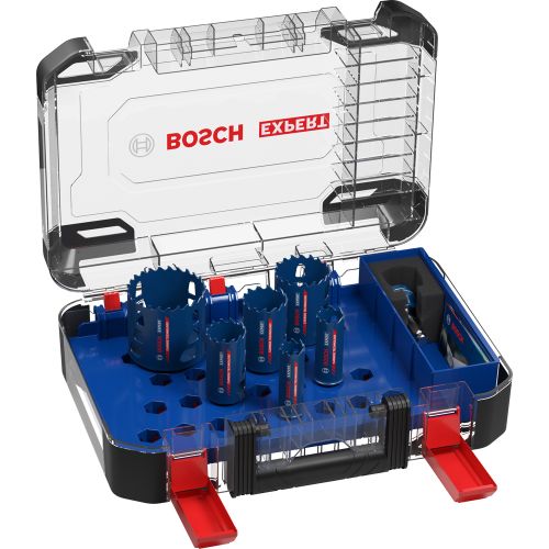 Coffret scies-trépans tough Material 9 pièces de diamètre 22/25/35/40/51/68 mm BOSCH EXPERT 2608900446 photo du produit Secondaire 1 L