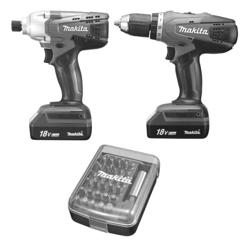 Coffret d'embouts pour perceuse visseuse Makita D-34936