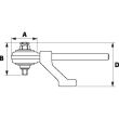 Multiplicateur de couple de serrage compact D 180mm - SAM OUTILLAGE - ML-150 pas cher Secondaire 1 S