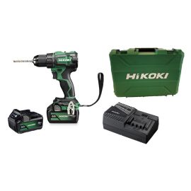 Perceuse &agrave; percussion 18V Hikoki DV18DEWJZ 70 Nm + 2 batteries 5 Ah + chargeur + coffret pas cher Principale M