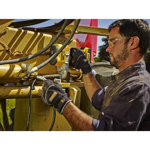 Pompe à graisse 18 V XR + batterie 4 Ah + chargeur + coffret DEWALT DCGG571M1-QW photo du produit Secondaire 14 L