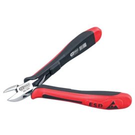 Pince coupante Ks Tools diagonale à tête ronde et serre fil ESD 125 mm - 500.7085 photo du produit Principale M