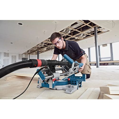 Scie à onglets radiale 1600 W GCM 8 SJL + table de travail GTA 2600 BOSCH 0615990FV8 photo du produit Secondaire 9 L