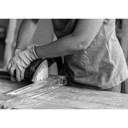 5 feuilles abrasives Expert C470 D 93x93mm G 60 pour ponceuses Delta - BOSCH - 2608900824 pas cher Secondaire 1 L