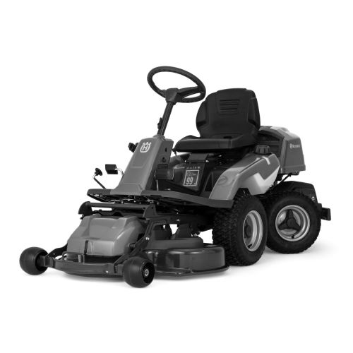 Tondeuse autoportée thermique 586cm3 Rider R 214T à coupe frontale - HUSQVARNA - 970542201 pas cher Secondaire 2 L