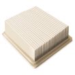 Filtre plissé plat pour aspirateur EnergyClean-20L PEUGEOT OUTILLAGE 805401 photo du produit