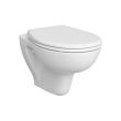 Pack WC suspendue S20 Round sans bride abattant standard VITRA 7644B003-6079 photo du produit