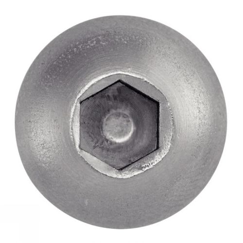 Vis à métaux tête bombée hexagonale creuse A4 ISO 7380 10X80 boîte de 50 - ACTON - 6420210X80 pas cher Secondaire 1 L