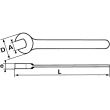 Clé à simple fourche puissante de 24mm - SAM OUTILLAGE - 69-24 pas cher Secondaire 1 S