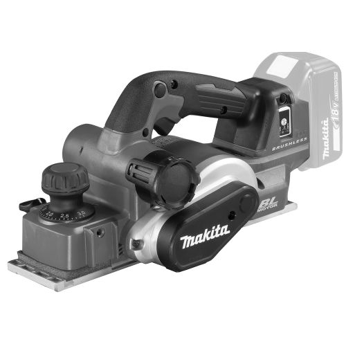 Rabot 18V LXT Li-Ion - 82mm (sans batterie ni chargeur) en boîte carton - MAKITA - DKP181ZJU pas cher