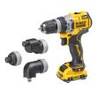 Perceuse visseuse 12 V XR à têtes multiples + 2 batteries 3 Ah + chargeur + coffret T-STAK DEWALT DCD703L2T-QW photo du produit