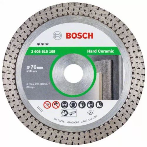 Disque à tronçonner diamanté Bosch Best for Hard Ceramic photo du produit