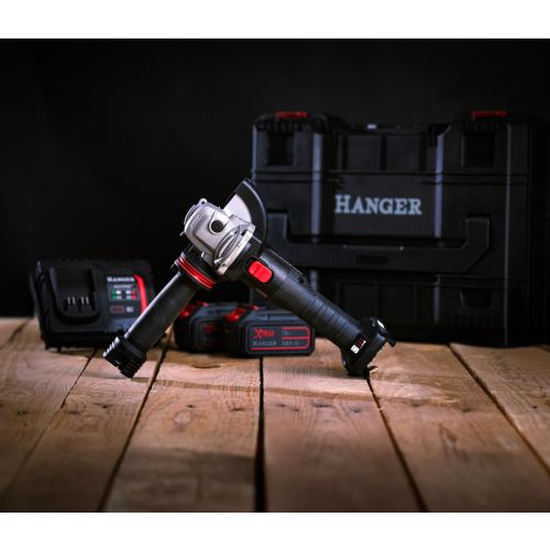 Meuleuse d'angle 18 V GX18-8X5 125 mm + 2 batteries 5 Ah + chargeur + HangBoX HANGER 402001 photo du produit Secondaire 12 L
