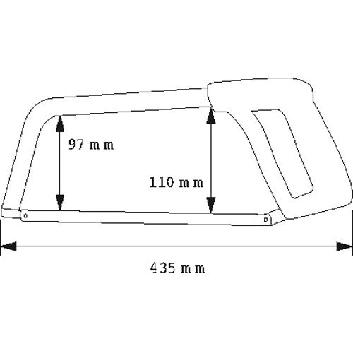 Scie à métaux à tension par levier SAMSOCUT® - SAM OUTILLAGE - 791 pas cher Secondaire 1 L